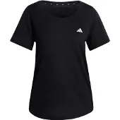 Adidas Workout Essentials T-shirt Med Djup Urringning, storlek Small