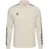 Hummel Piké Root - Beige Långärmad FÖRBESTÄLLNING, storlek X-Large