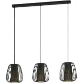 Eglo CURASAO LÅNGBORD 3XE27 L995 SVART/GULD