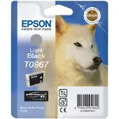 Epson T0967 ljus svart bläckpatron (original)