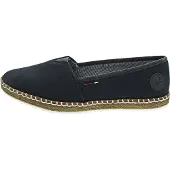 Rieker Espadrill nattblå / eldröd / vit