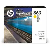HP 863 (F9K39A) gul bläckpatron (original)