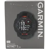 Garmin Instinct 3 Solar, 50 mm Black Bezel With Charcoal Band