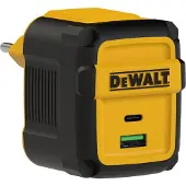 DeWalt USB Oplader 2 x 24W - 1 x USB-A og 1 x USB-C-porte