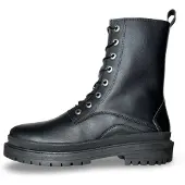 Nae Vegan Shoes Boots med snörning svart