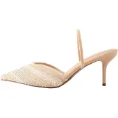 Next Slingback pumps 'Forever Comfort' nude / transparent / vit