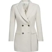 Vulto Kavaj 'Alpaca Silk Jacket' off-white