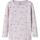 Name it Tröja - Rib - NmfDottia - Lavender Dimma - - 4 år (104) - Tröja