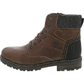 Rieker Boots med snörning 'Gabandi' karamell / mörkgrå