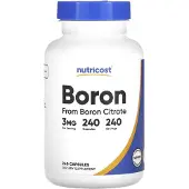 Nutricost , Bor, 3 mg, 240 kapslar
