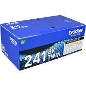 Brother Twinpack TN241BK Svart 2.500sidor
