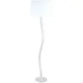 Näve Golvlampa Maren, Förkromad / silver, Vardagsrum / matsal, Metall, Modern, Golvlampa