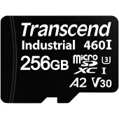 Transcend TS256GUSD460I-VS1 microSD-Kort Box 256 GB Temperaturbeständig