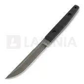 LKW Knives Kwaiken - Stonewash - G10 kniv, svart