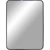 Ebuy24 Madrid Miroir 50x70 cm, noir. svart