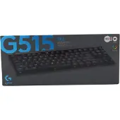 Logitech G G515 TKL trådbundet gamingtangentbord QWERTZ, svart
