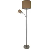 Naeve Golvlampa Filomena, Brun / rost, Vardagsrum / matsal, Metall, Golvlampa