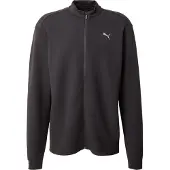 Puma Sportsweatjacka 'CLOUDSPUN' grå / svart