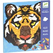 Djeco Mosaikset - Djur - - One Size - Kreativt lekset