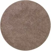 vidaXL Anti-glid Shaggy Matta Brun 160 x 160 cm PP