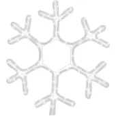vidaXL Snöflinga ljusslinga med LED 2 st varmvit 38x37 cm