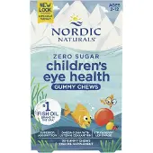 Nordic Naturals , Barns ögonhälsa Gummies, Inget socker, Åldrar 2-12, Hallon lemonad, 30 Gummy Chews