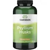 Swanson Health Psylliumfröskal, 610 mg, 300 kapslar