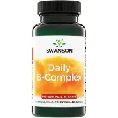 Swanson Health , Daglig B-Complex, 100 Veggie Kapslar