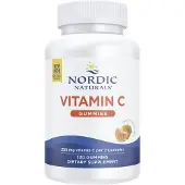 Nordic Naturals , Vitamin C Gummies, Great Tangerine, 250 mg, 120 Gummies (125 mg per Gummy)