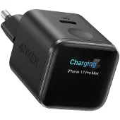 Anker Nano - Strömadapter - with smart display - 45 watt - 3 A - PD (USB-C) - auroragrå