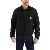 Carhartt Men's Duck Detroit Jacket Black