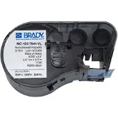 Brady MC-125-7641-YL värmekrympslang | svart text - gul tejp | 5,97mm x 2,13m (original)