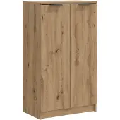 vidaXL Skoskåp artisian ek 59x35x100,5 cm konstruerat trä