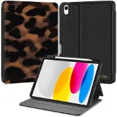 Tech-Protect Lamano-fodral för iPad 10,9 tum (10/2022) och 11 tum (11/2025) – brunt och svart