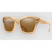 Smith Sway Champagne Crystal Solglasögon chromapop polarized brown