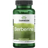Swanson Health , Berberin, 400 mg, 60 kapslar