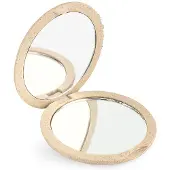 Beter Spegel Naturfiber Dubbel Vikbar Väska X4 #beige