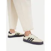 Adidas Originals Låg sneaker 'SAMBAE' svart / ullvit