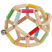 Goki Griffin elastisk boll, randig