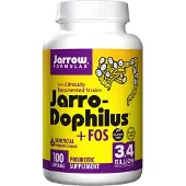 Jarrow Formulas , Vegan Jarro-Dophilus Plus FOS, 100 Veggie Kapslar