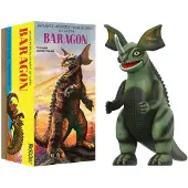 Super7 ReAction Figur Toho Baragon (Marusan Tin) - 3.75" Toho Godzilla Actionfigur