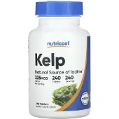 Nutricost , Kelp, 325 mcg, 240 Tabletter