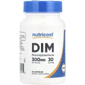 Nutricost , DIM, 300 mg, 30 Kapslar