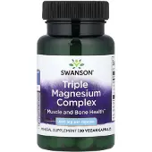 Swanson Health , Triple Magnesium Komplex, 400 mg, 30 Kapslar