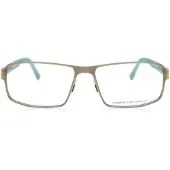 Porsche Herrars Gyldne P8231-E Glasögonbågar (58mm)