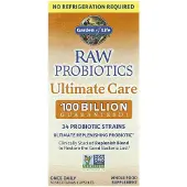 Elämän puutarha,Garden of Life , RAW Probiotics Ultimate Care, 30 Vegetariska kapslar