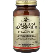 Solgar , Kalcium Magnesium med Vitamin D3, 150 Tabletter