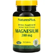 Natures Plus Magnesium, 200 mg, 90 tabletter
