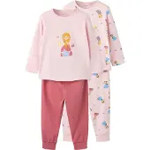 Name it Princess Pyjamas Med Långa ärmar 2 Enheter