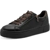 Tamaris Låg sneaker choklad / svart